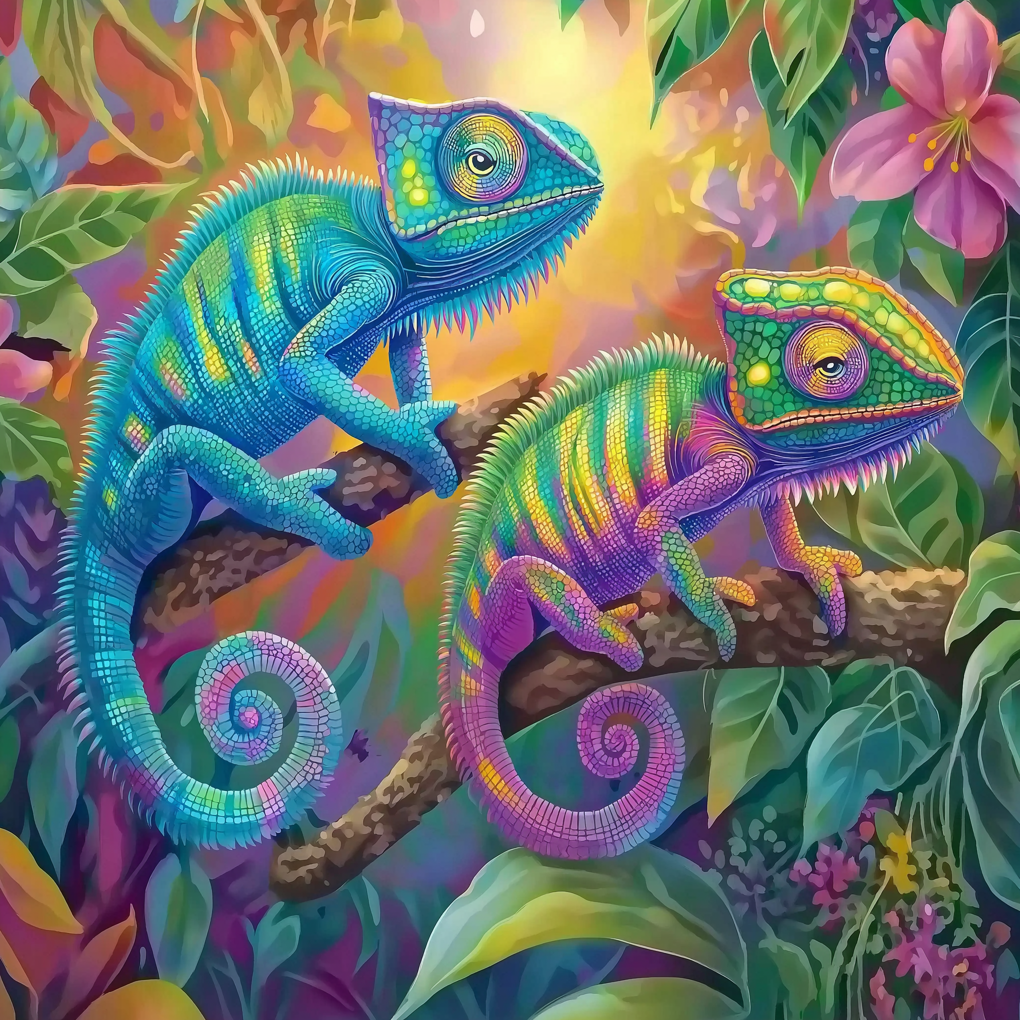 Caméléons