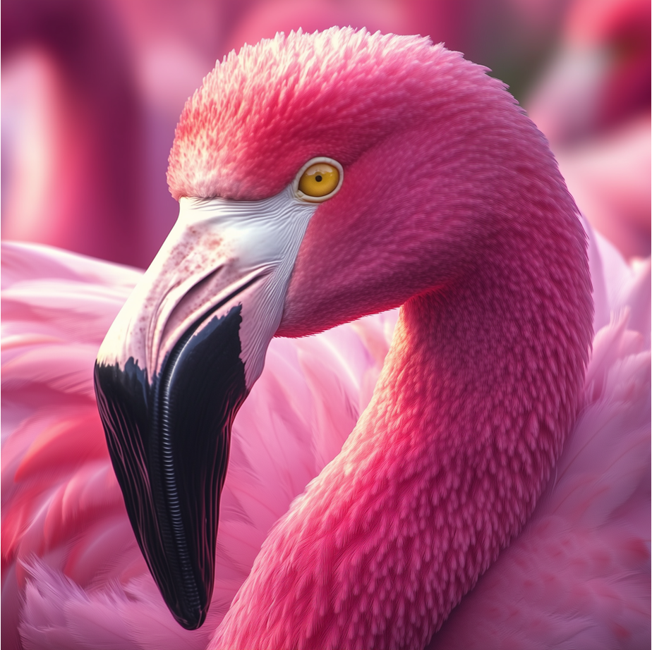 Flamants roses