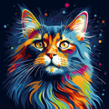 Le Roi des Chats version chromatique