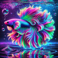 Magical dance of reflections