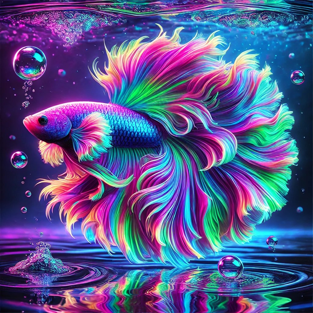 Magical dance of reflections