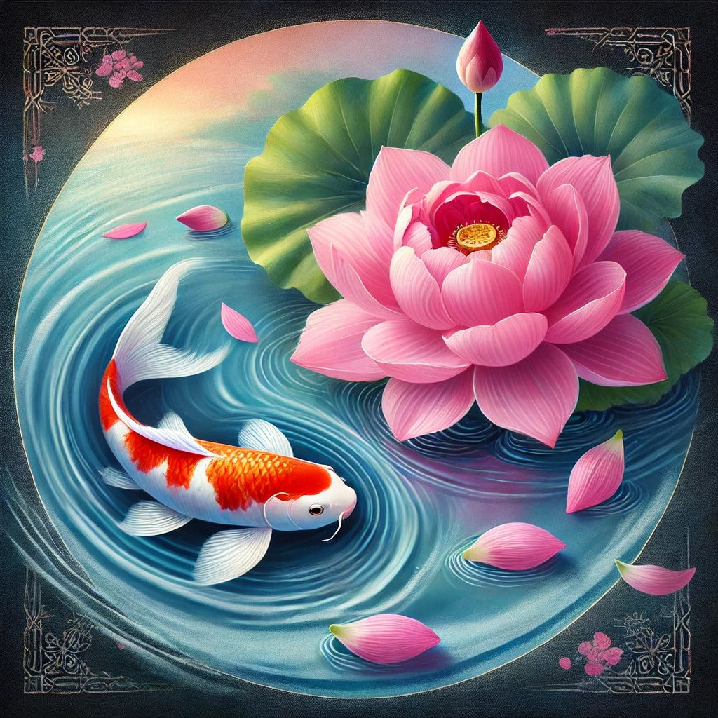 Harmonie aquatique et florale