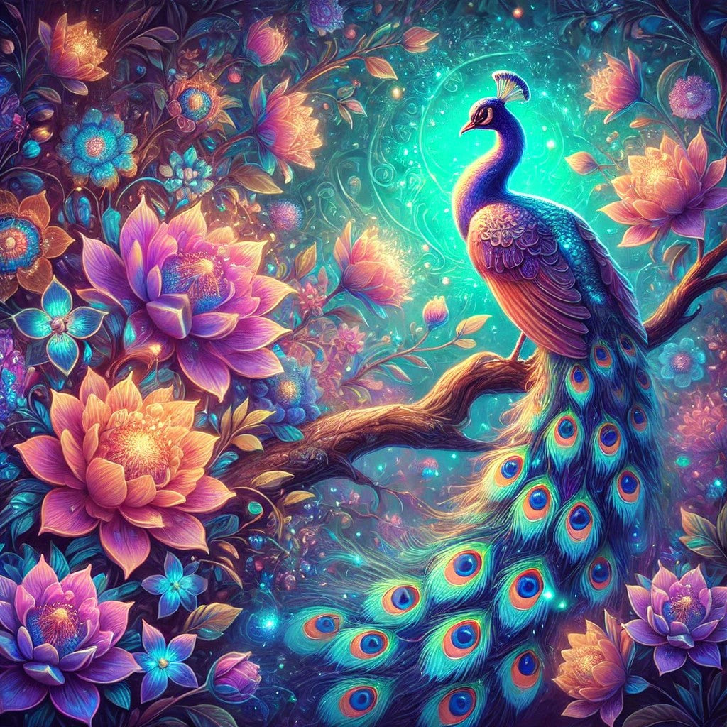Magie des Plumes et des Pétales