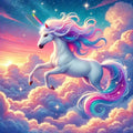 Königreich der Sterne und magisches Einhorn