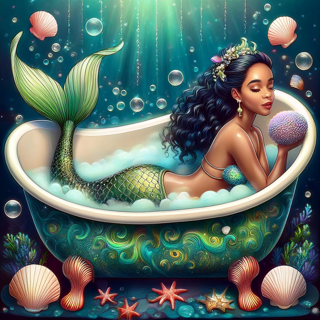 Bain de mer féerique