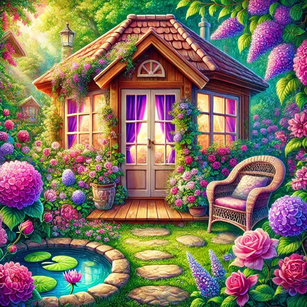 Sieste au jardin secret