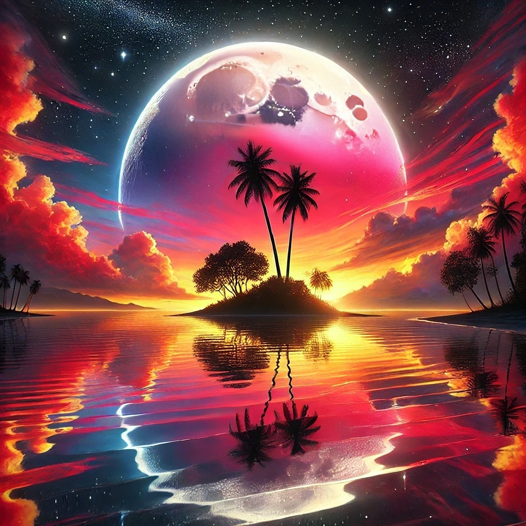 Feu et lumière sur l’horizon