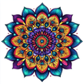Danse cosmique des couleurs