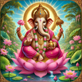 Bénédictions divines de Ganesha