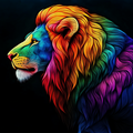 Fierté Sauvage en Couleurs Vives