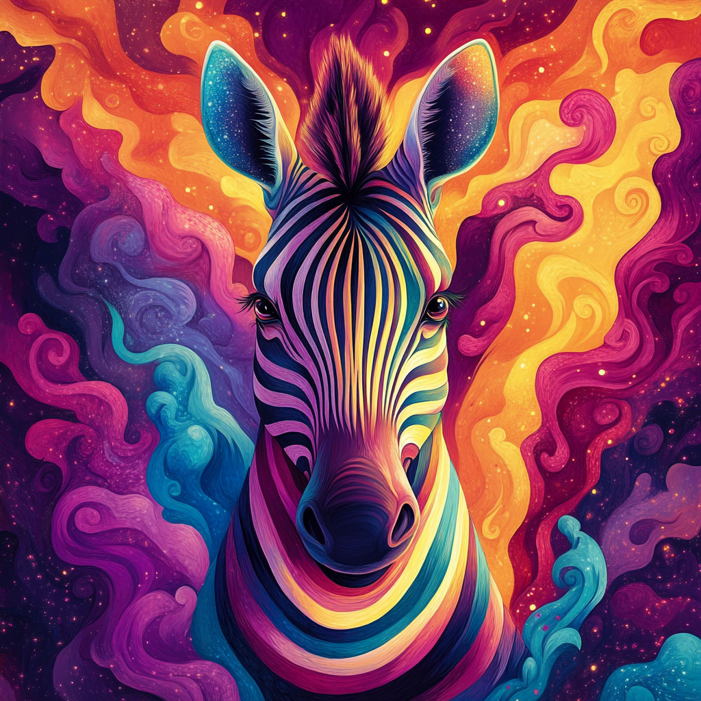 Le zèbre, entre rêve et cosmos