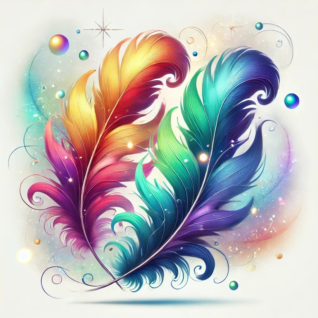 Plumes Arc-en-Ciel
