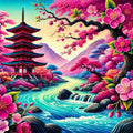 Pagode paisible au bord de l’eau