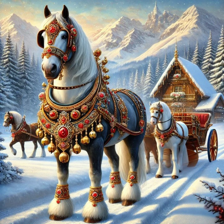 Le cheval des neiges royales