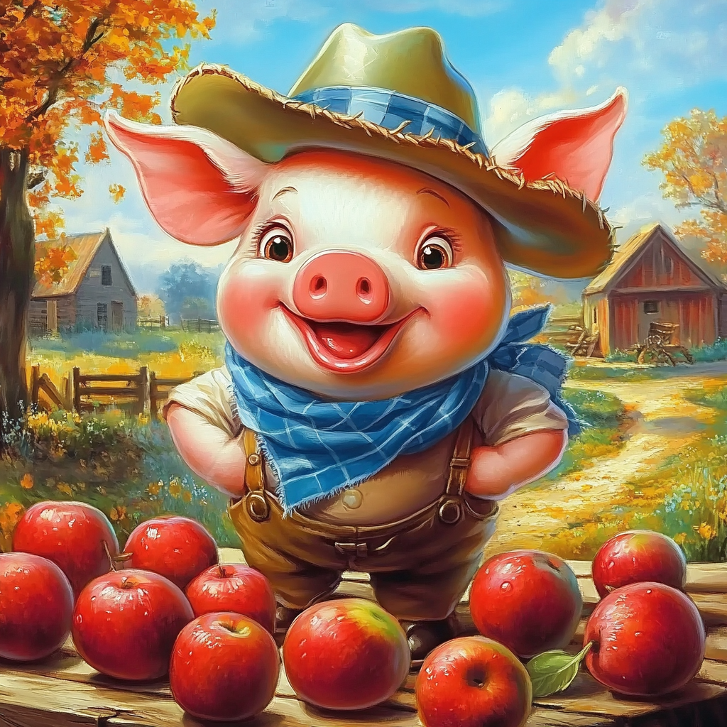 Le petit fermier des vergers