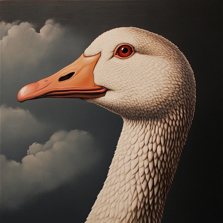 Portrait d'une oie royale