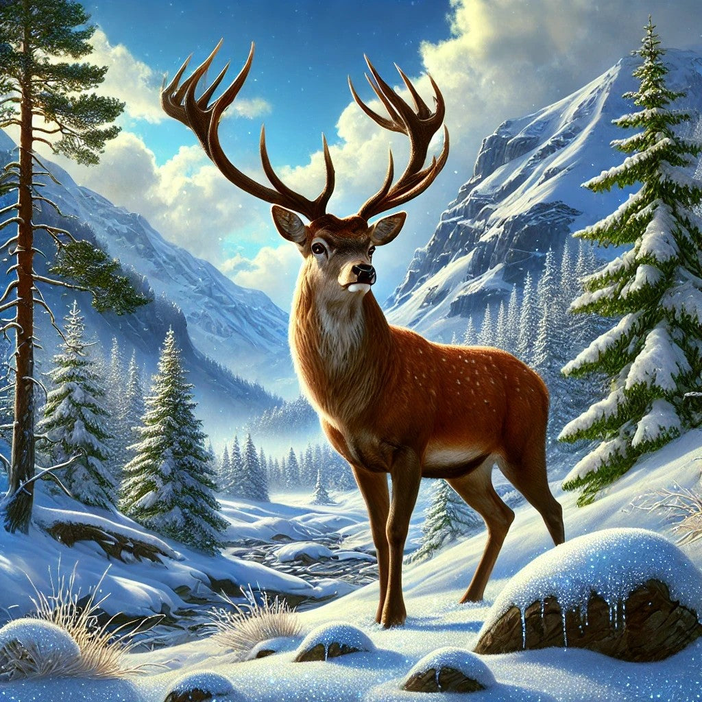 Le roi des montagnes enneigées