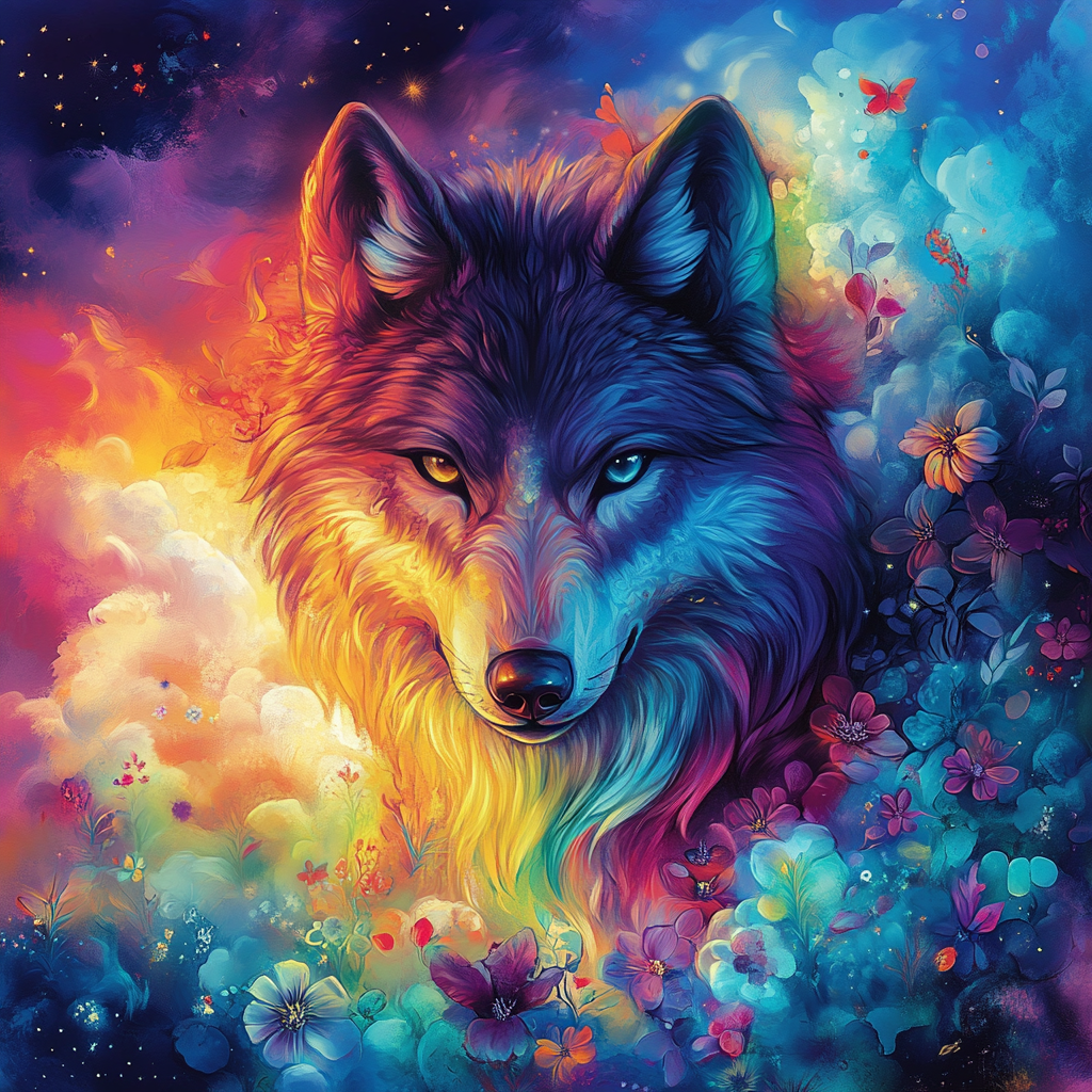 Wolf an den Grenzen der Vorstellungskraft