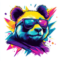 Coole Panda-Vibes