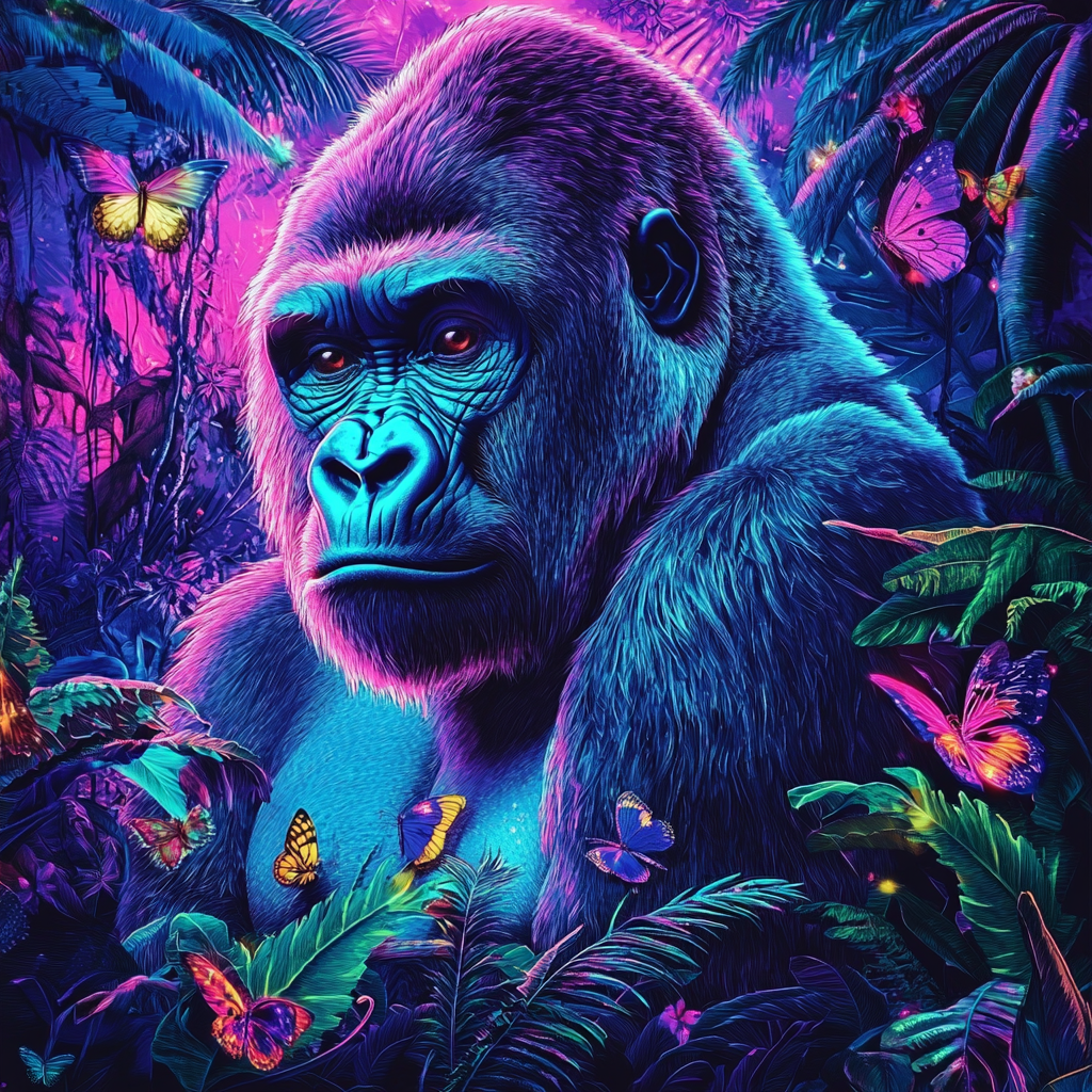 Der Gorilla und die Zauberschmetterlinge