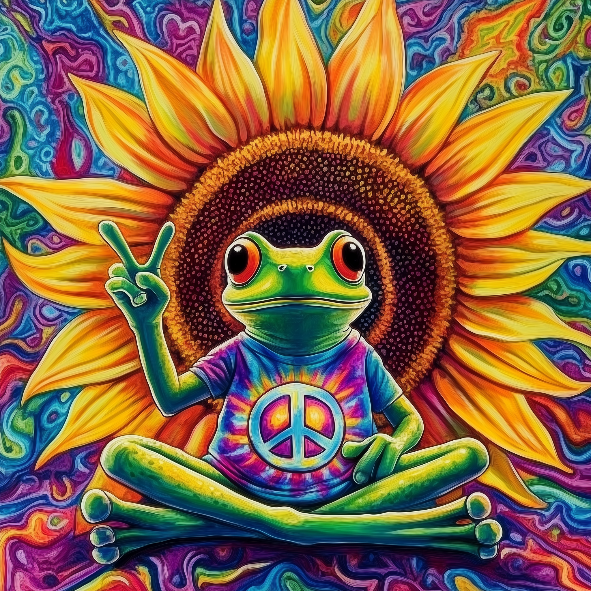 Peace, Love et Grenouilles
