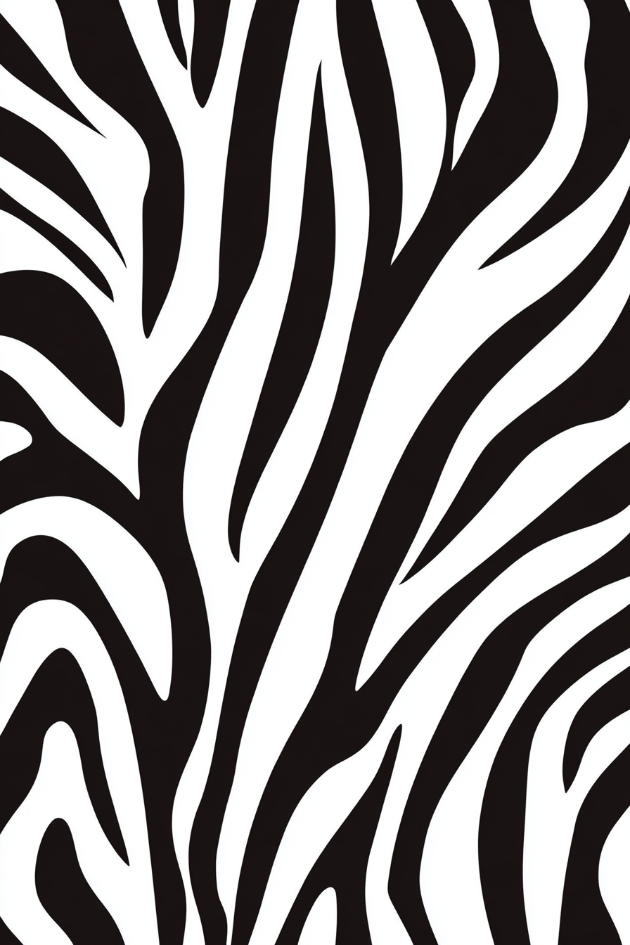 Nature Graphique : Motif Zébré