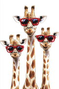 Les girafes les plus cool de la savane