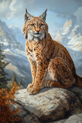 Der Luchs: König der Alpengipfel