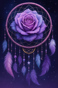 Plumes violettes du silence