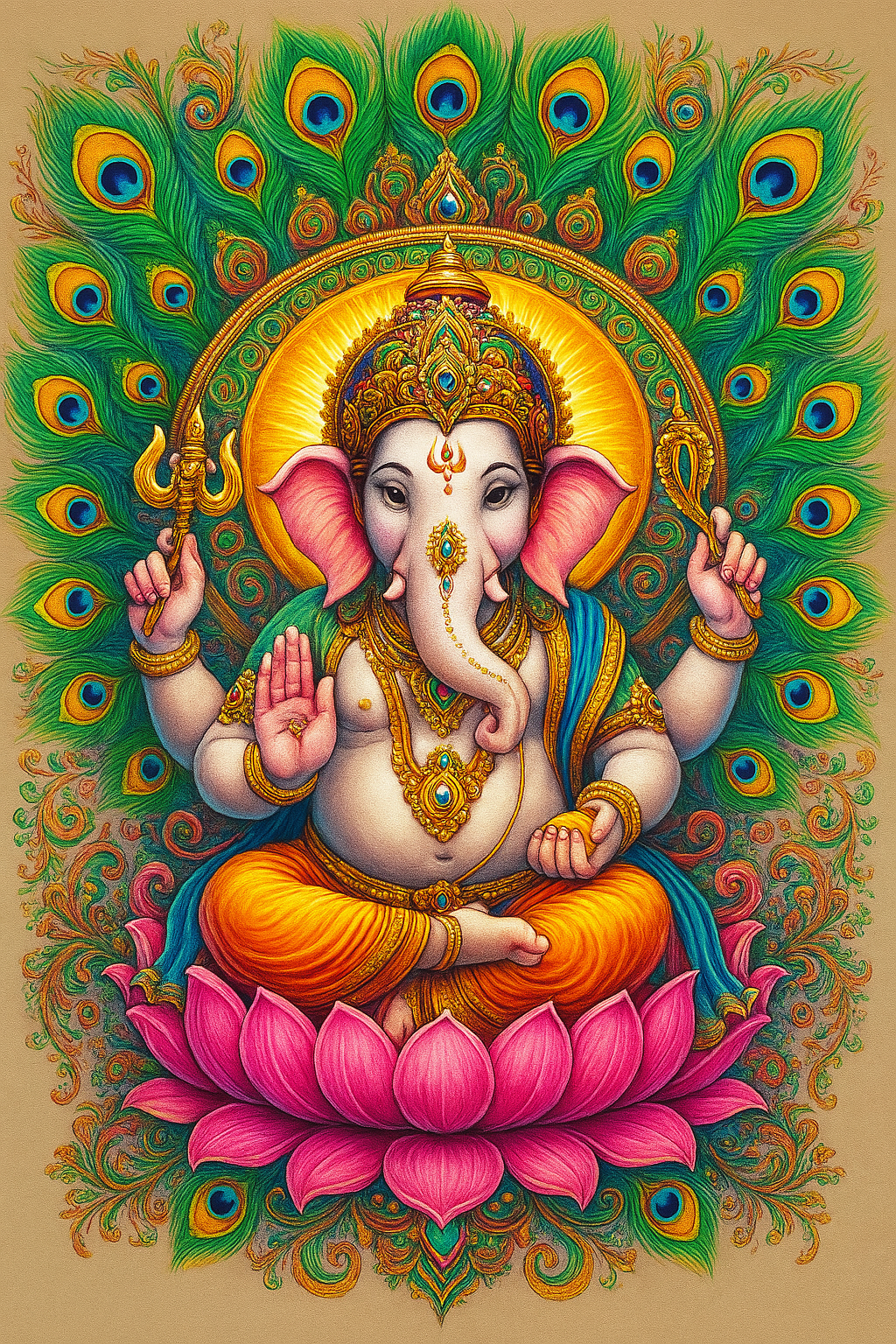 Sous la Bénédiction de Ganesh