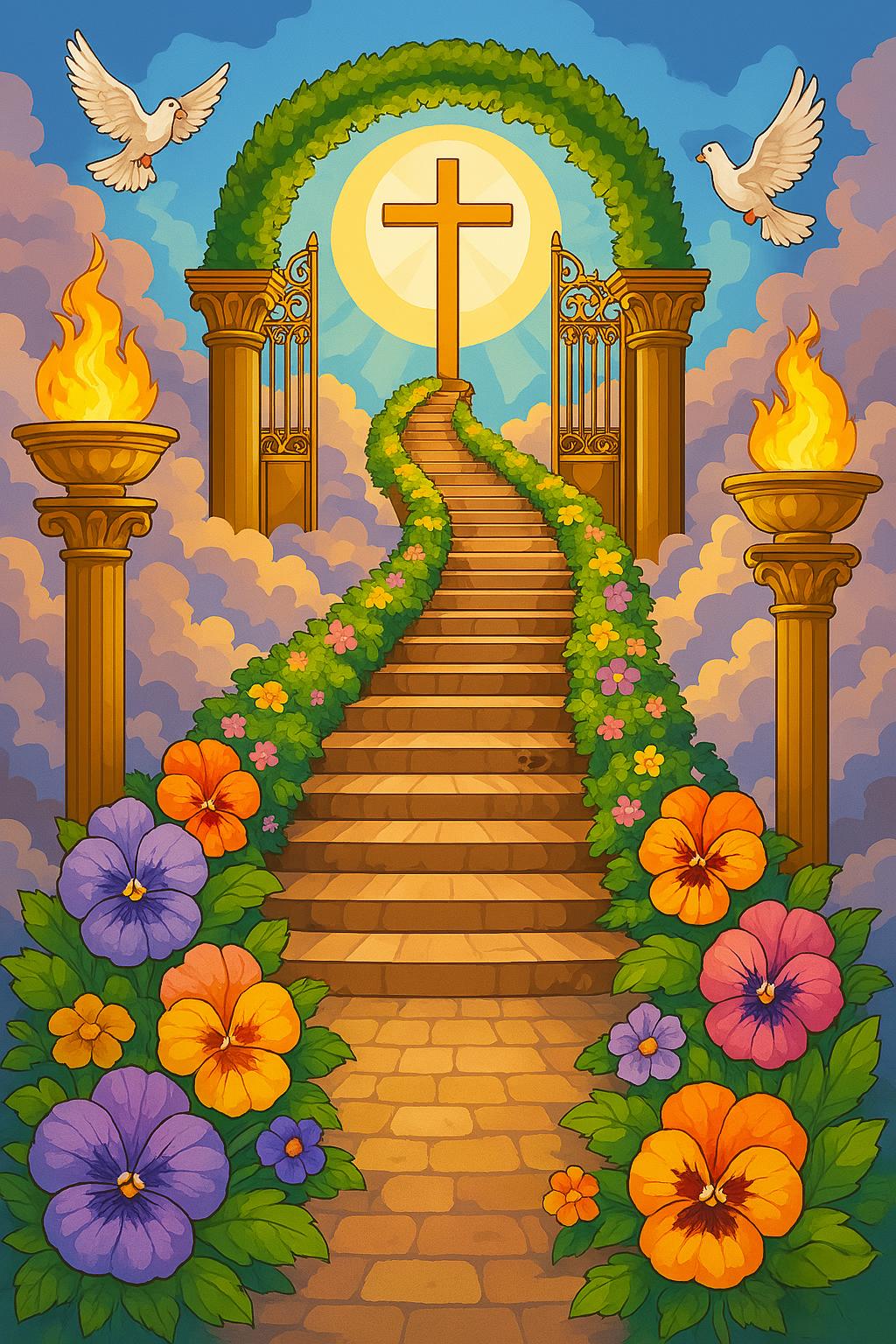 L'Ascension Vers la Lumière Divine