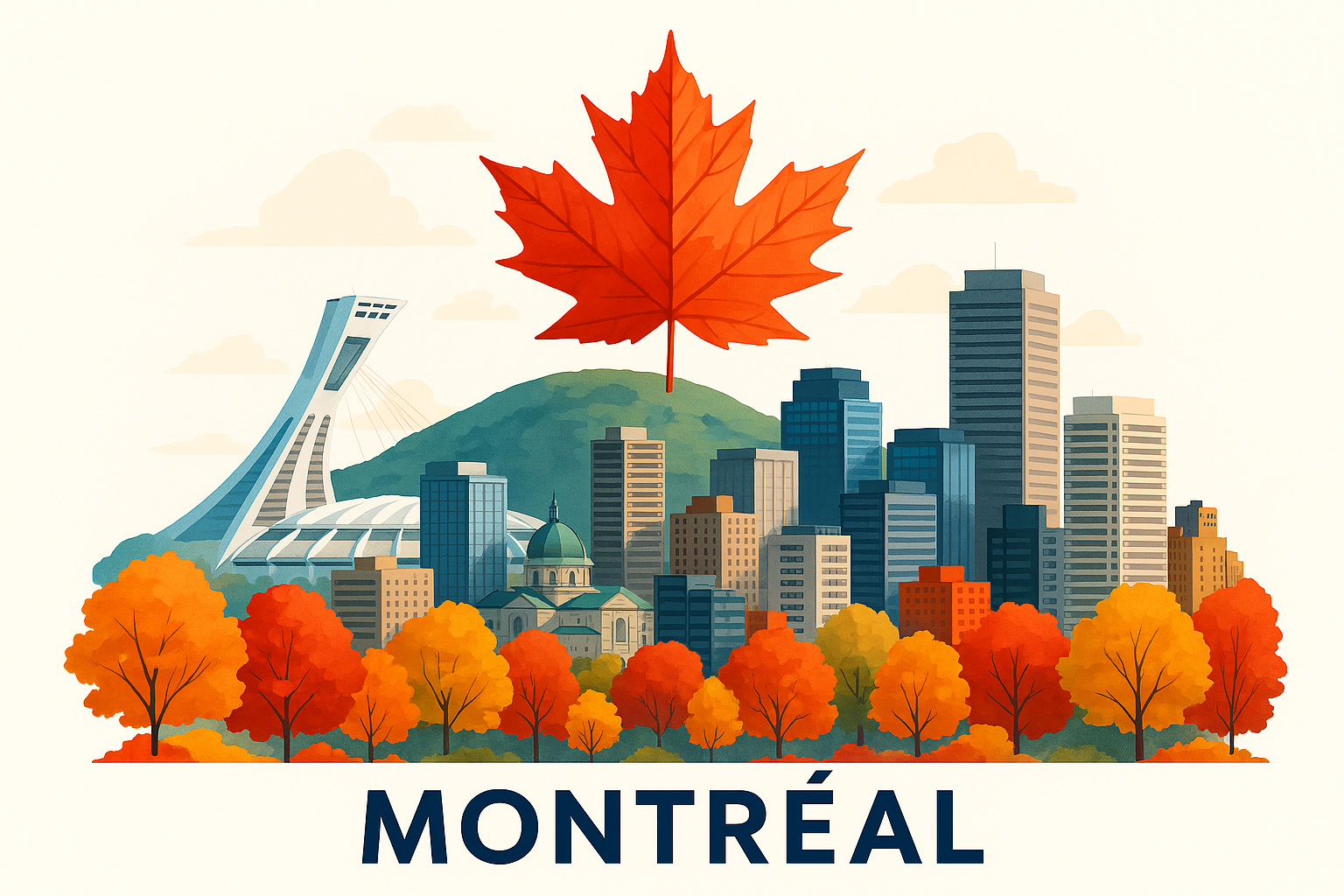 Montréal au cœur des couleurs
