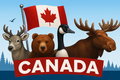 Portrait animalier du Canada