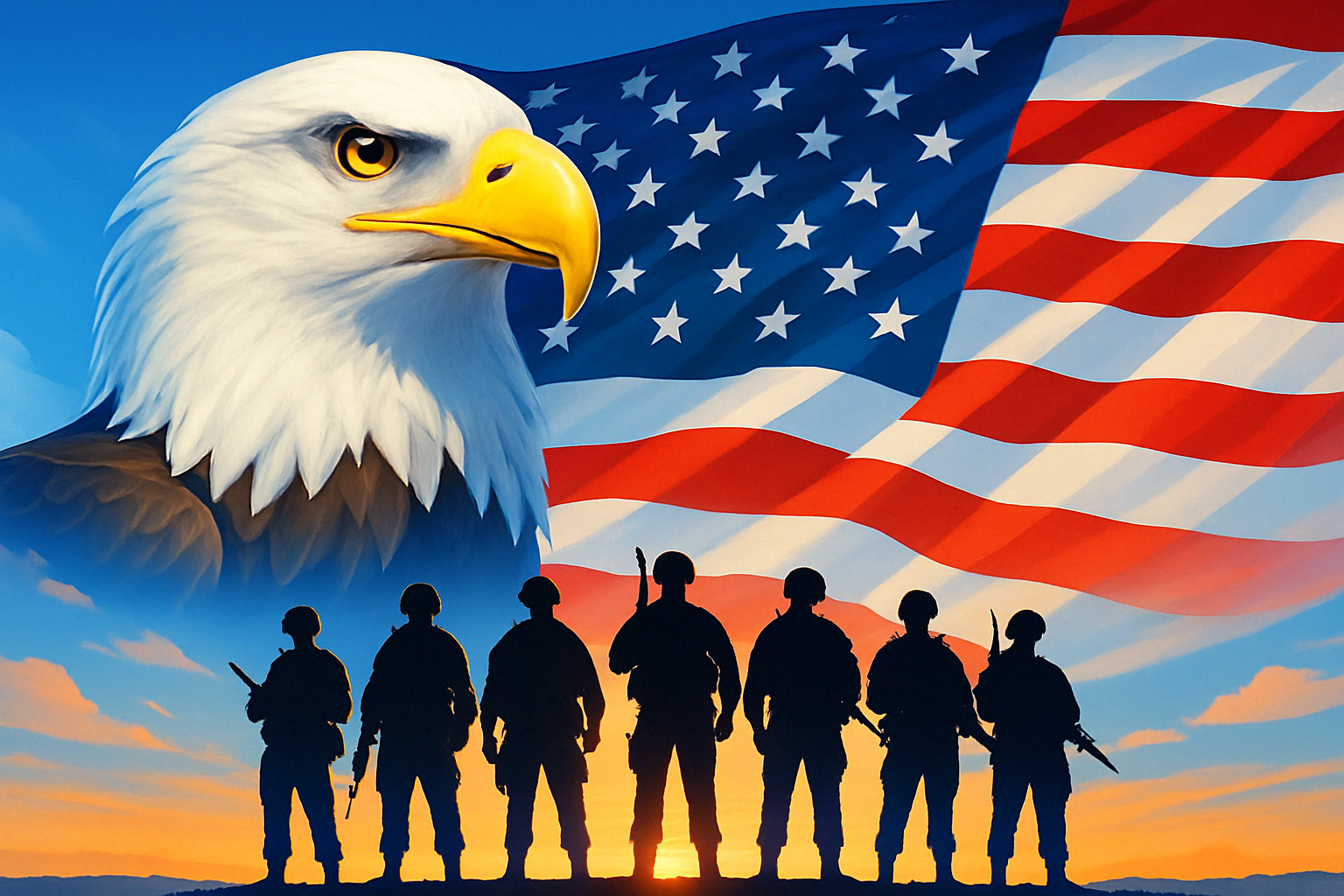 Fiers soldats pour la patrie