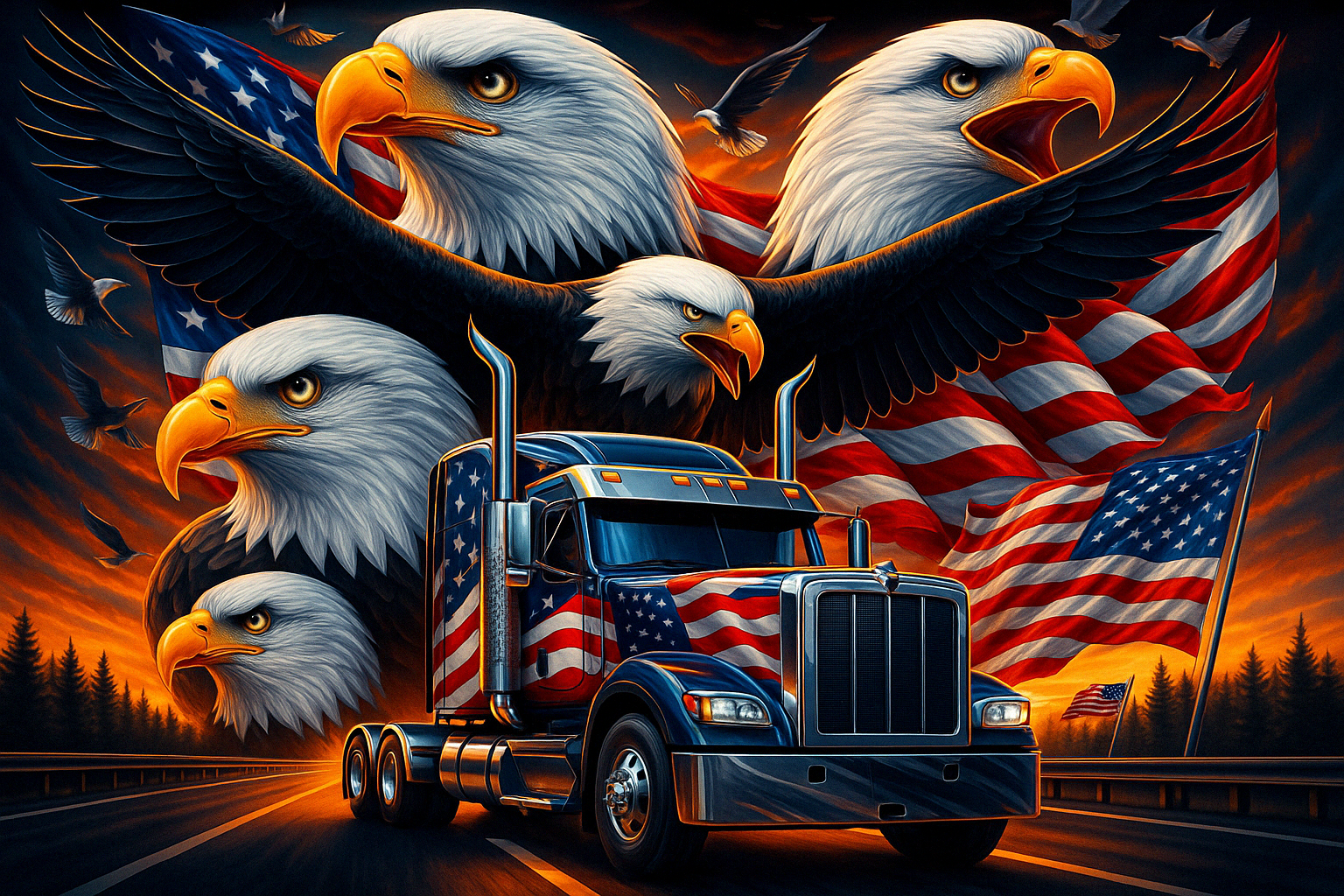 Route de feu et liberté