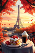 Süße Spaziergänge in Paris