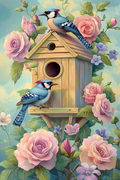 The perfect marriage of feathers and petals
