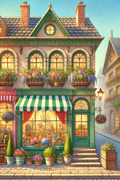 Boutique artisanale et fleurie