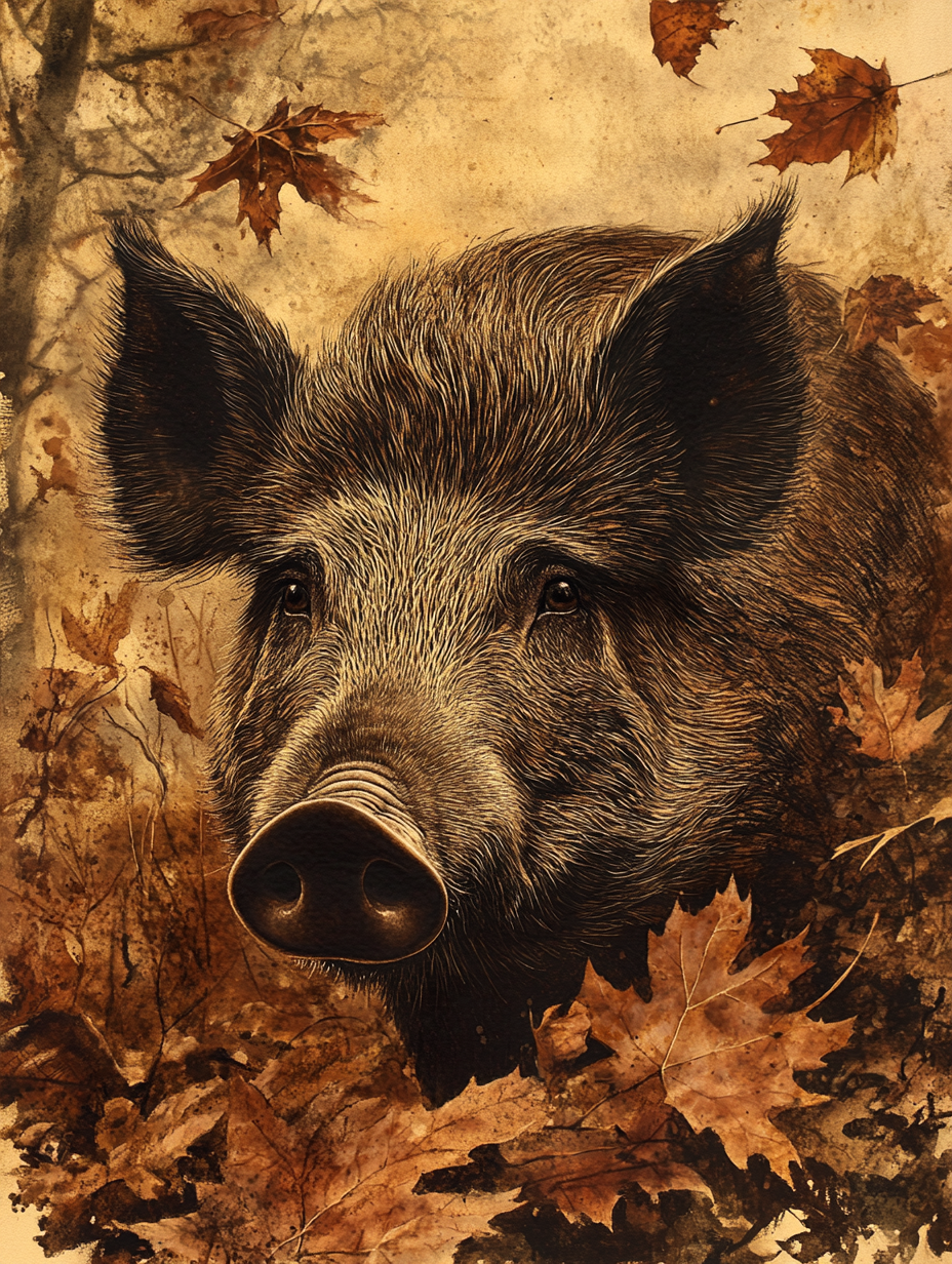 Portrait d’un Sanglier