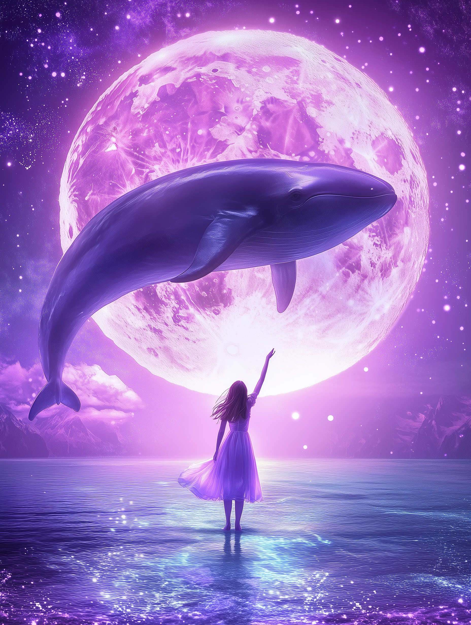 Beauté lunaire et océanique
