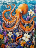 Tentacules parmi les pétales