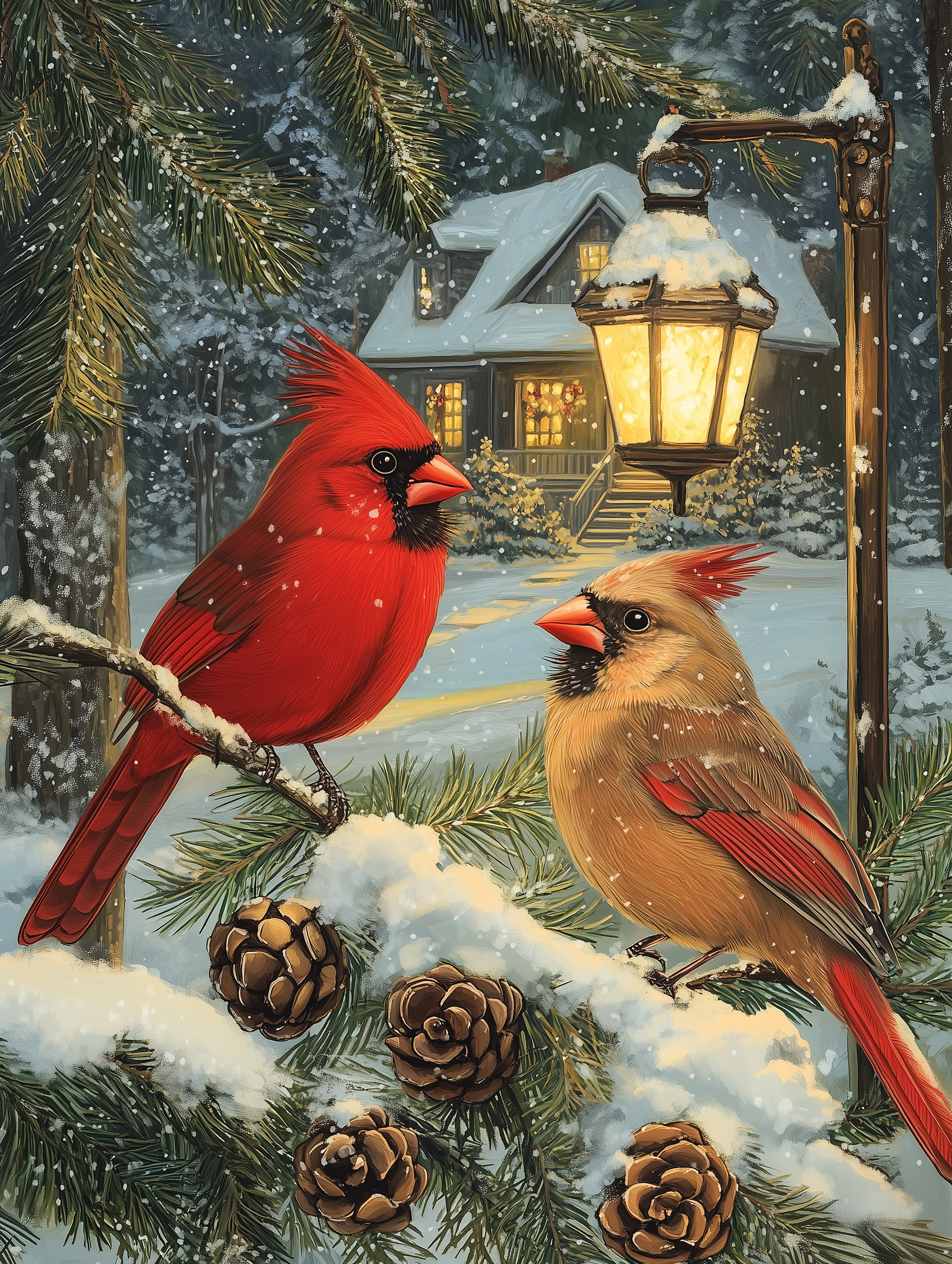 Le charme d’un soir d’hiver