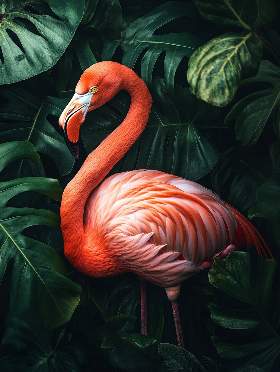 Grâce animale au cœur de la verdure