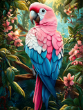 Un Oiseau de Rêve au Plumage Enchanté