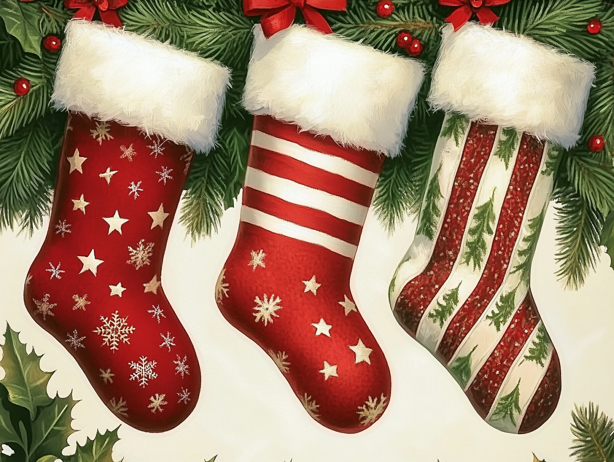 La tradition des chaussettes de Noël