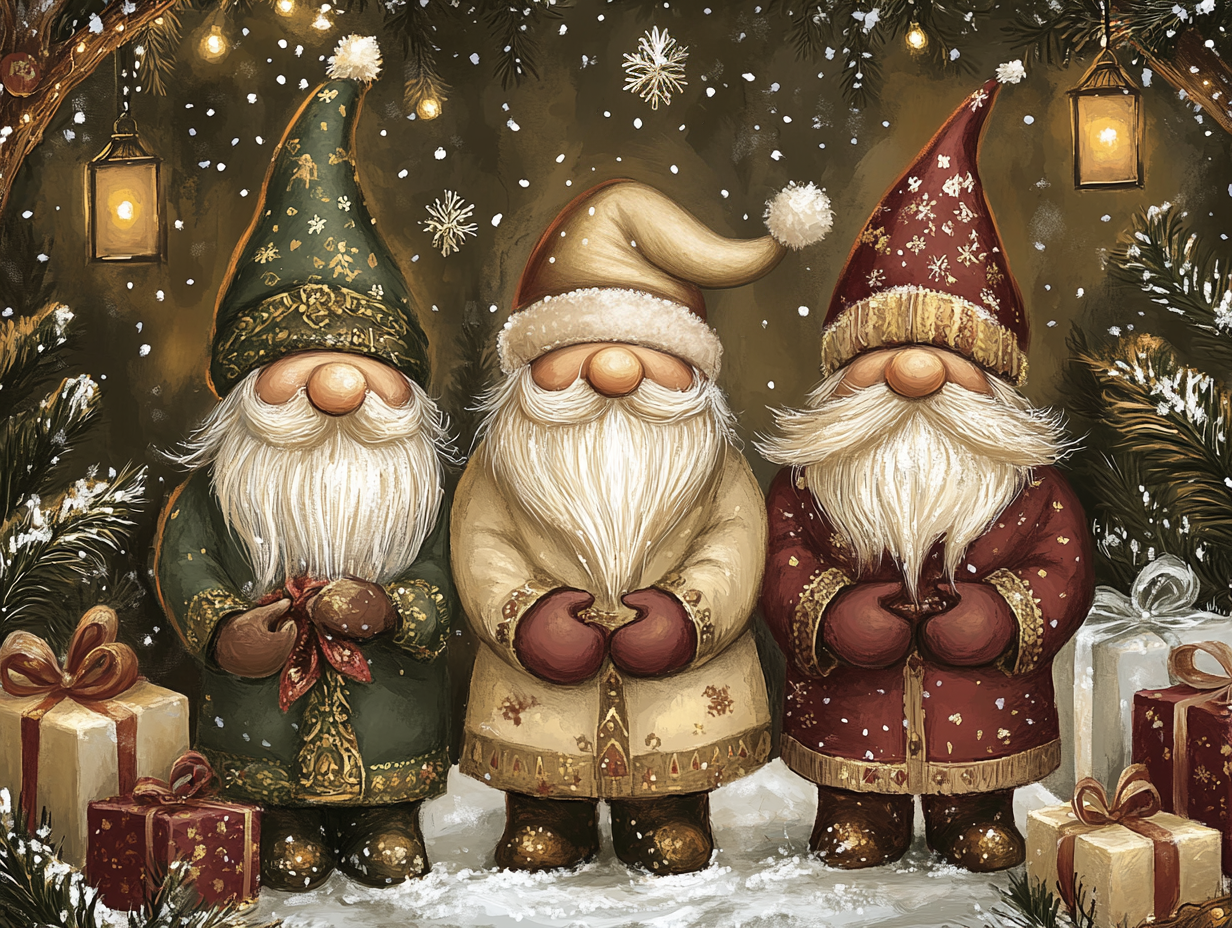 Les trois lutins de Noël