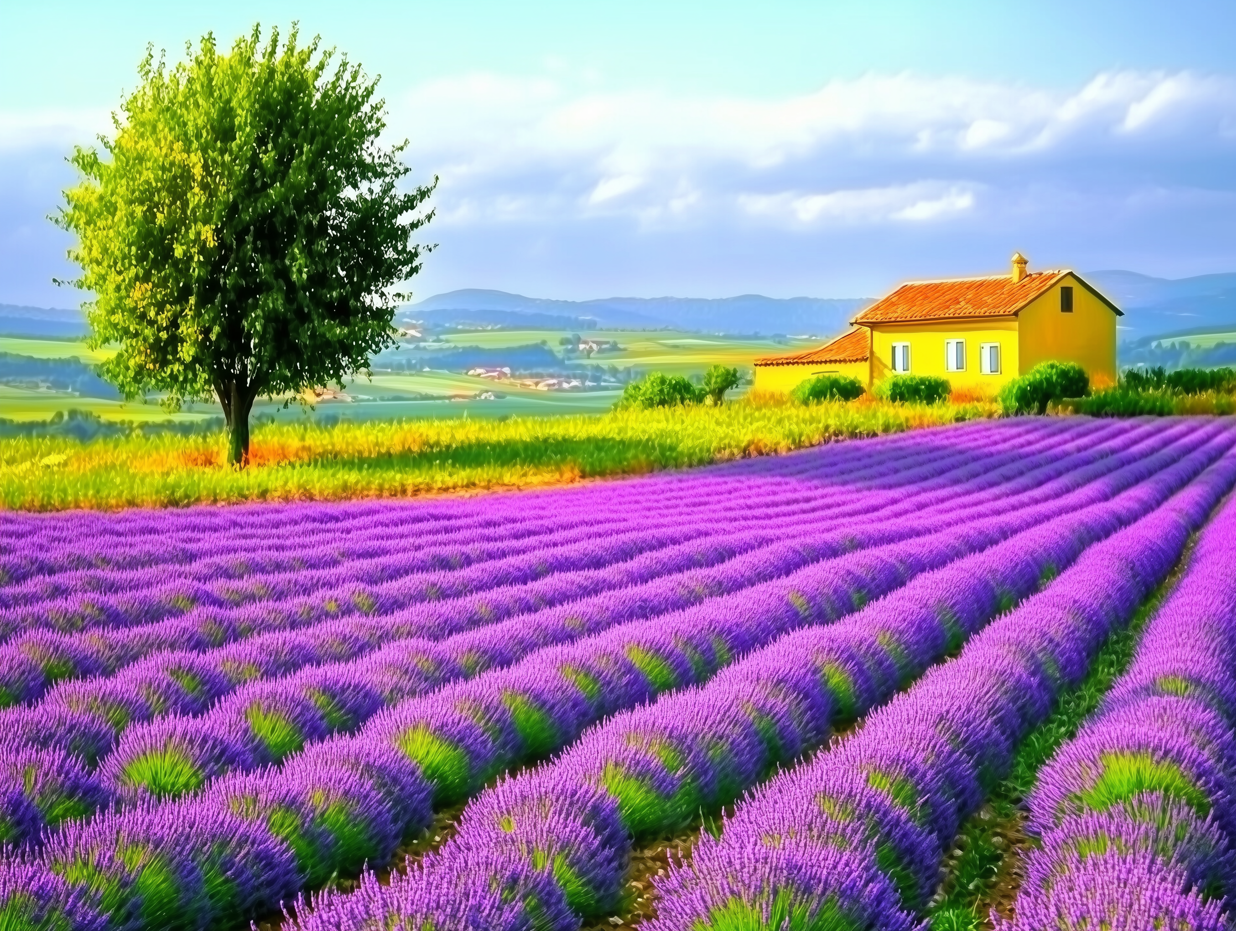 Douceur provençale de lavande