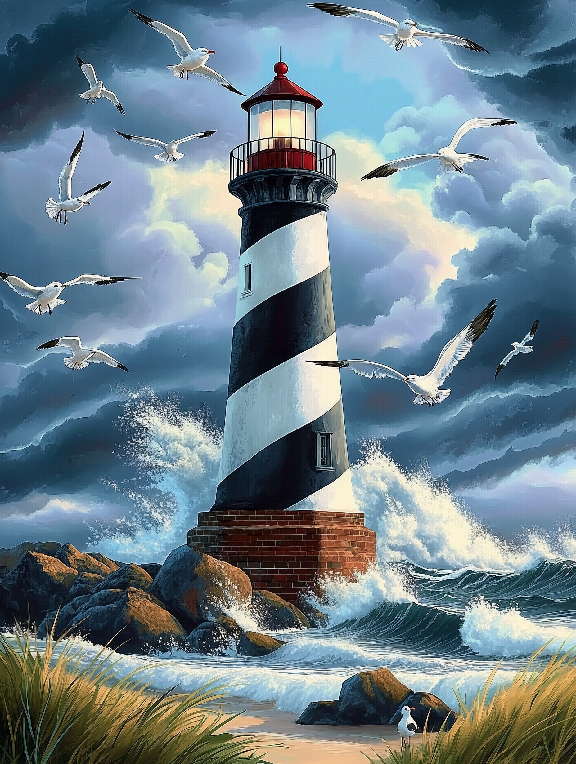 Le phare dans la tempête