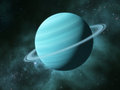 Anneaux glacés autour d’Uranus