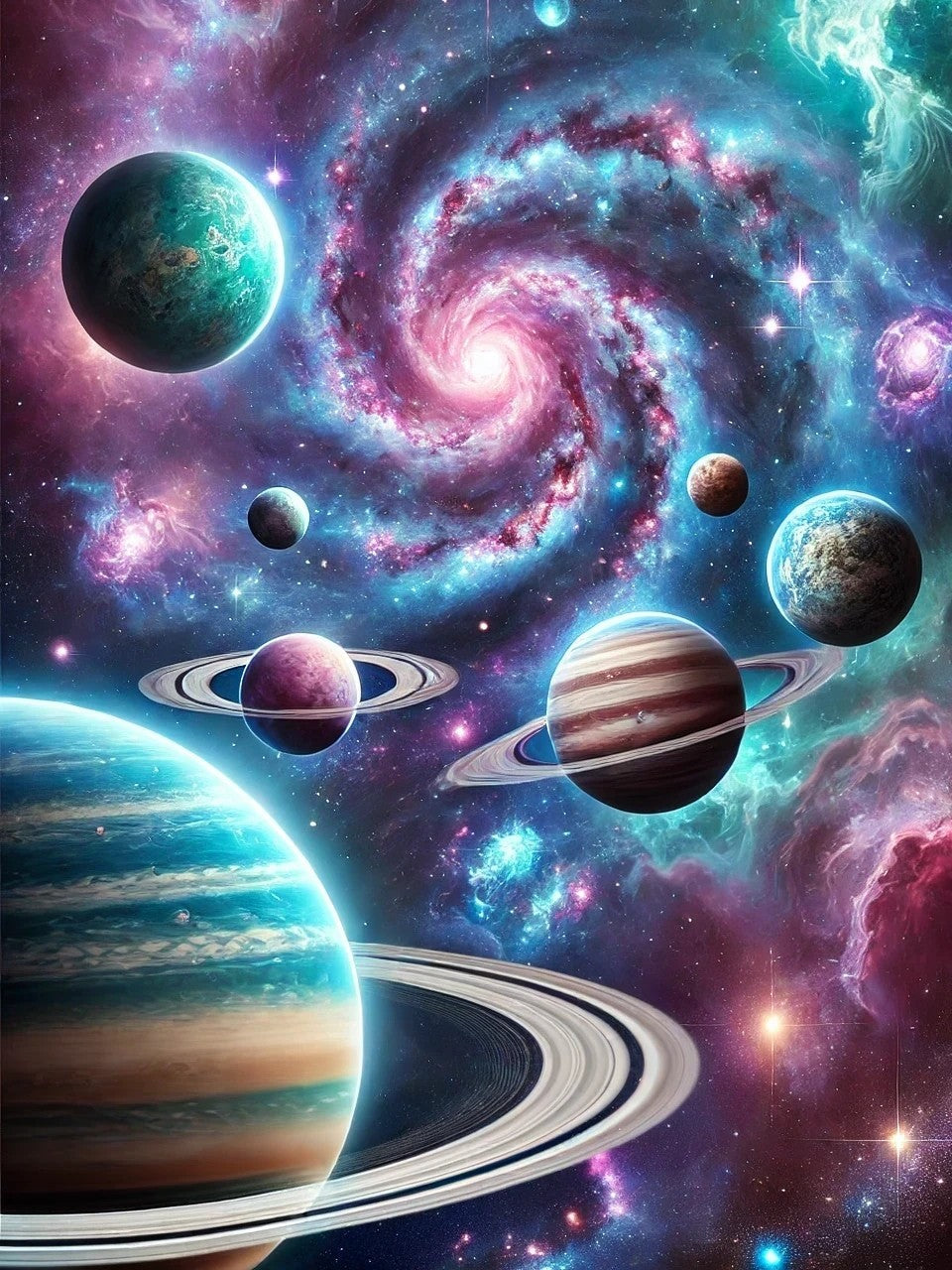 Planètes piégées dans le vortex céleste